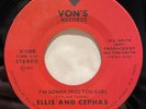 Modern Soul 45 ELLIS AND CEPHAS i'm gonna miss you girl VON'S listen PIC SLEEVE