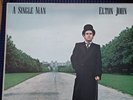 Elton John a single man vinyl lp 1978 hand signed