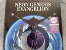 Neon Genesis Evangelion 2LP Vinyl Mondo Exclusive Clear With Green Purple Smoke
