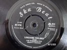 THE WAILERS & THE MIGHTY VIKINGS - LONESOME FEELINGS  (SKA)  45