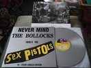 Sex Pistols Never Mind The Bollocks Silver Vinyl 45 Yr Anniversary Unplayed #138
