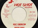 Marsha Brody – Right Combination – Hot Shot Records–HS-1000 –1966 45 RPM 7