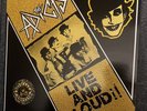 THE ADICTS Live and Loud  LP VG++ Link UK Street Punk Vice Squad Oi  Toy Dolls