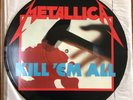 METALLICA - Kill ‘Em All 1983 UK Picture Disc Vinyl MFN 7P Near mint