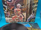 Iron Maiden Somewhere In Time Vinyl LP UK 1986 EMI 1st Press & Merch Flyer EX EX