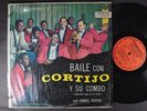 CORTIJO y Su Combo Baile con LATIN LP RED Tropical 1-21-58 etched in dead wax NM