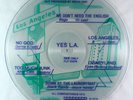 V/A - Yes L.A. LP - Dangerhouse Clear Wax VG++