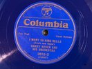 Columbia 2818D Harry Reser Orch I WANNA RING BELLS blue sh 78 rpm JAZZ  EE+ 1933