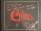 THE CRIBS SELLING A VIBE SIGNED/AUTOGRAPH LP & THEIR HANDWRITTEN SONG LYRICS