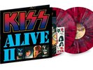 KISS Alive II 45th Anniversary 2LP Red/blue Swirl Vinyl KISSonline Sealed Rare