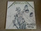 Metallica And Justice For All Vinyl 2XLP Original 1988 Elektra W/Inners