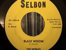 THE NOBLES Black Widow / Jaguar 1963 SURF ROCK 7” 45 Selbon GARAGE Rare
