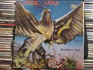 LIEGE LORD FREEDOM'S RISE ORIGINAL 1983 FRENCH PRESSING  1st COVER  AUTOGRAPHED