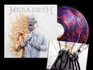MEGADETH: Limited Ghostly Red & Blue Vinyl LP + SIGNED Art Card Autographed