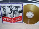 NOFX Frank Turner - West Coast vs Wessex gold color vinyl Fat Wreck Chords