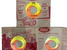 THE BEATLES 3 X ORIGINAL US SINGLES AND SLEEVES - CAPITOL