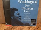 DINAH WASHINGTON For Those in Love audiophile 180 gram black Vinyl VMP NEW