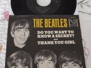 The Beatles-Do You Want To Know A Secret/Thank You Girl-Vinyl 45w/Picture Sleeve