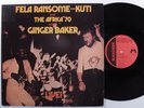 FELA KUTI & AFRICA 70 FT. GINGER BAKER Live  MAKOSSA LP VG+ j