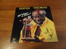 RUFUS THOMAS That Woman is Poison  HAND SIGNED ALLIGATOR BLUES LP 1988