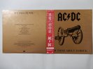 AC/DC For Those About To Rock (We Salute You) Atlantic P-11068A Japan   LP OBI