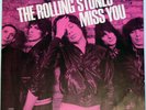 Rollling Stones Miss You 33 RPM PINK Limited Edition Single on Rolling Stones La
