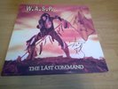 WASP LP THE LAST COMMAND Capitol ST-12435 + INNER & INSERT 1985 AUTOGRAPHED KISS