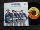 THE BEACH BOYS TEN LITTLE INDIANS COUNTY FAIR WITH PICTURE SLEEVE NICE COPY