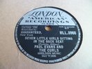 PAUL EVANS & CURLS: SEVEN LITTLE GIRLS 1959 LONDON 78RPM SUPER RARE EX+ SUPERB