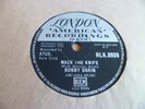 BOBBY DARIN: MACK THE KNIFE 1959 LONDON 78RPM SUPER RARE EX SUPERB