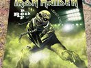 Iron Maiden Piece of Mind Clear Vinyl LP Rock Pop 1983 Gatefold + Litho #26/99
