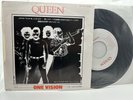 Queen One Vision Japanese Import 7”ps Promo Japan