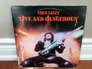 THIN LIZZY LIVE AND DANGEROUS VINYL LP SET - 1978 - WARNER BROS. CANADIAN