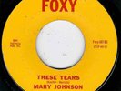 NORTHERN SOUL - MARY JOHNSON - THESE TEARS - FOXY