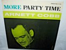 Arnett Cobb, MORE PARTY TIME, LP record album, VG, Prestige 7175