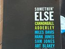 Miles Davis Cannonball Adderley Somethin’ Else NICE W63 DG Ear Blue Note lp 1595
