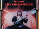 Thin Lizzy - Live And Dangerous - 2LP 1978 Warner Bros. Records, VG/VG