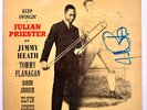 RIVERSIDE 1163 STEREO - JULIAN PRIESTER - KEEP SWINGIN' - SIGNED COPY .