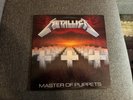 Metallica Master of Puppets Vinyl 1986 Elektra/Asylum VG+/EX