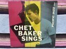 Chet Baker Sings LP Vinyl Record 1956 Pacific Jazz PJ 1222 DG Mono Russ Freeman
