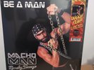 Macho Man Randy Savage - Be A Man Limited Edition Orange Vinyl LP NEW SEALED
