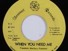 70s Soul/Sweet Soul 45 BROTHERHOOD When You Need Me TESSERACT HEAR e