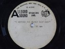 Northern Soul 45 UNKNOWN I Watched You Slowly Slip Away/East Of Nowhere acetate