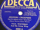 Paul Whiteman & Jack Teagarden - DECCA 2222 - Jeepers Creepers