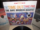 DAVE BRUBECK QUARTET Vinyl Lp TIME OUT Columbia CS 8192 Take Five Stereo