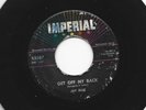 ROCKABILLY 45 - JAY BLUE - GET OFF MY BACK  /  THE COOLEST - HEAR -1959 IMPERIAL