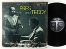 Lester Young-Teddy Wilson Quartet - Pres & Teddy LP - Verve - V-8205 Mono VG+