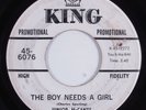 Northern Soul/Deep Soul 45 JUNIOR MCCANTS The Boy Needs A Girl KING promo HEAR e