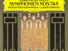 BEETHOVEN Symphonies 7 & 8 ABBADO Vienna PO DGG 423364 1987 Digital Recording NM