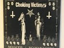 CHOKING VICTIM no gods no managers Lp Record SEALED punk Vinyl , leftover crack